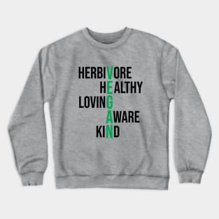 Love Vegan Crewneck Sweatshirt